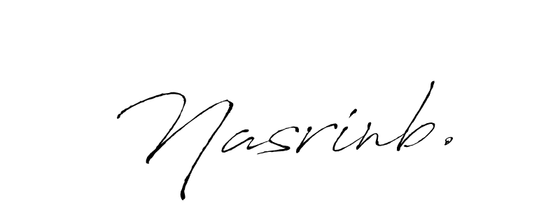 Nasrinb. stylish signature style. Best Handwritten Sign (Antro_Vectra) for my name. Handwritten Signature Collection Ideas for my name Nasrinb.. Nasrinb. signature style 6 images and pictures png