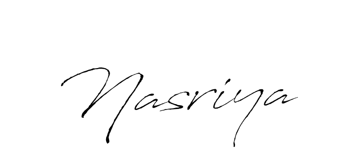 Nasriya stylish signature style. Best Handwritten Sign (Antro_Vectra) for my name. Handwritten Signature Collection Ideas for my name Nasriya. Nasriya signature style 6 images and pictures png
