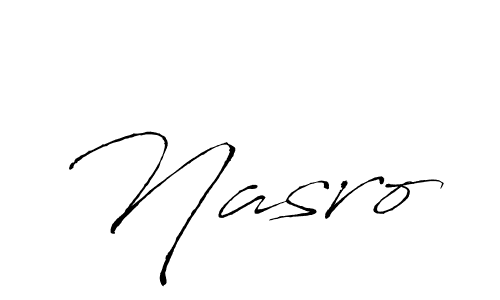 Similarly Antro_Vectra is the best handwritten signature design. Signature creator online .You can use it as an online autograph creator for name Nasro. Nasro signature style 6 images and pictures png