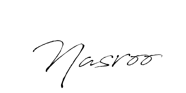 It looks lik you need a new signature style for name Nasroo. Design unique handwritten (Antro_Vectra) signature with our free signature maker in just a few clicks. Nasroo signature style 6 images and pictures png