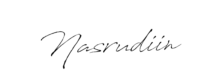 How to make Nasrudiin signature? Antro_Vectra is a professional autograph style. Create handwritten signature for Nasrudiin name. Nasrudiin signature style 6 images and pictures png