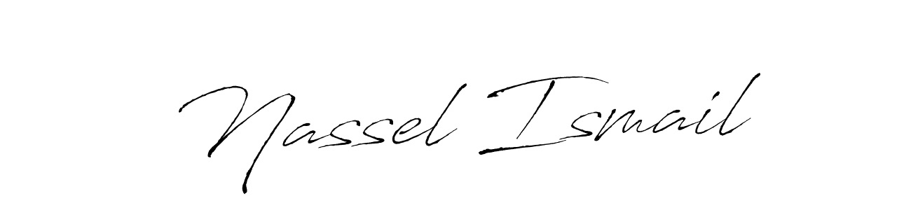 It looks lik you need a new signature style for name Nassel Ismail. Design unique handwritten (Antro_Vectra) signature with our free signature maker in just a few clicks. Nassel Ismail signature style 6 images and pictures png