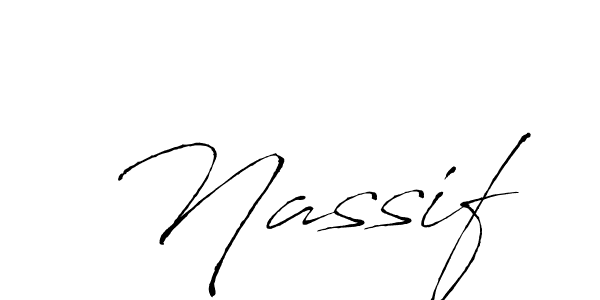 How to Draw Nassif signature style? Antro_Vectra is a latest design signature styles for name Nassif. Nassif signature style 6 images and pictures png