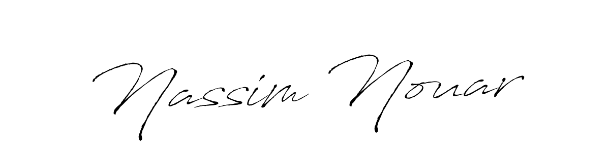 Create a beautiful signature design for name Nassim Nouar. With this signature (Antro_Vectra) fonts, you can make a handwritten signature for free. Nassim Nouar signature style 6 images and pictures png