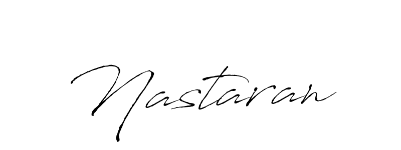 Design your own signature with our free online signature maker. With this signature software, you can create a handwritten (Antro_Vectra) signature for name Nastaran. Nastaran signature style 6 images and pictures png