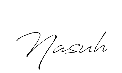 It looks lik you need a new signature style for name Nasuh. Design unique handwritten (Antro_Vectra) signature with our free signature maker in just a few clicks. Nasuh signature style 6 images and pictures png