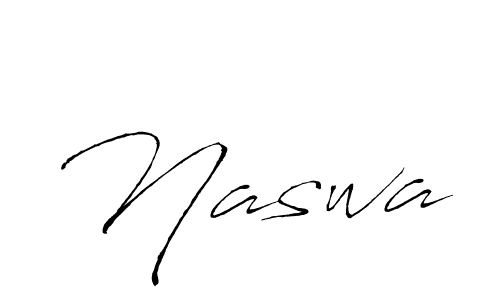 if you are searching for the best signature style for your name Naswa. so please give up your signature search. here we have designed multiple signature styles  using Antro_Vectra. Naswa signature style 6 images and pictures png