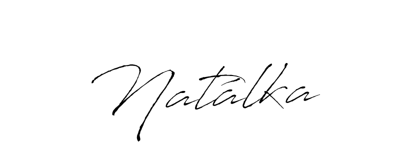 How to make Natálka name signature. Use Antro_Vectra style for creating short signs online. This is the latest handwritten sign. Natálka signature style 6 images and pictures png