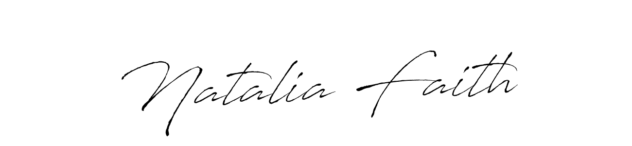 Create a beautiful signature design for name Natalia Faith. With this signature (Antro_Vectra) fonts, you can make a handwritten signature for free. Natalia Faith signature style 6 images and pictures png