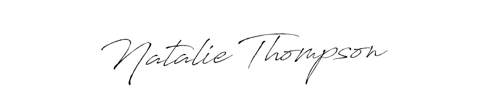 Similarly Antro_Vectra is the best handwritten signature design. Signature creator online .You can use it as an online autograph creator for name Natalie Thompson. Natalie Thompson signature style 6 images and pictures png