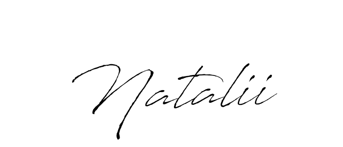 How to make Natalii signature? Antro_Vectra is a professional autograph style. Create handwritten signature for Natalii name. Natalii signature style 6 images and pictures png