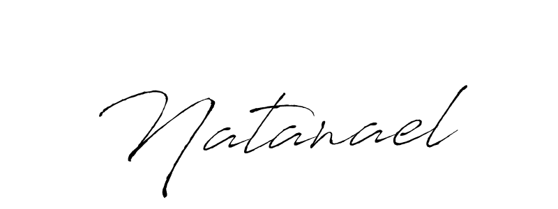 Natanael stylish signature style. Best Handwritten Sign (Antro_Vectra) for my name. Handwritten Signature Collection Ideas for my name Natanael. Natanael signature style 6 images and pictures png