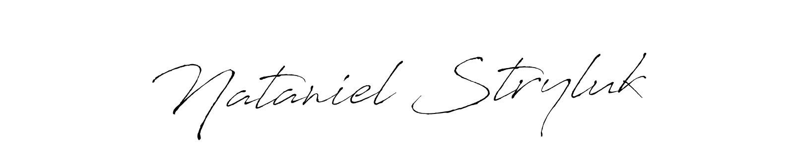 The best way (Antro_Vectra) to make a short signature is to pick only two or three words in your name. The name Nataniel Stryluk include a total of six letters. For converting this name. Nataniel Stryluk signature style 6 images and pictures png