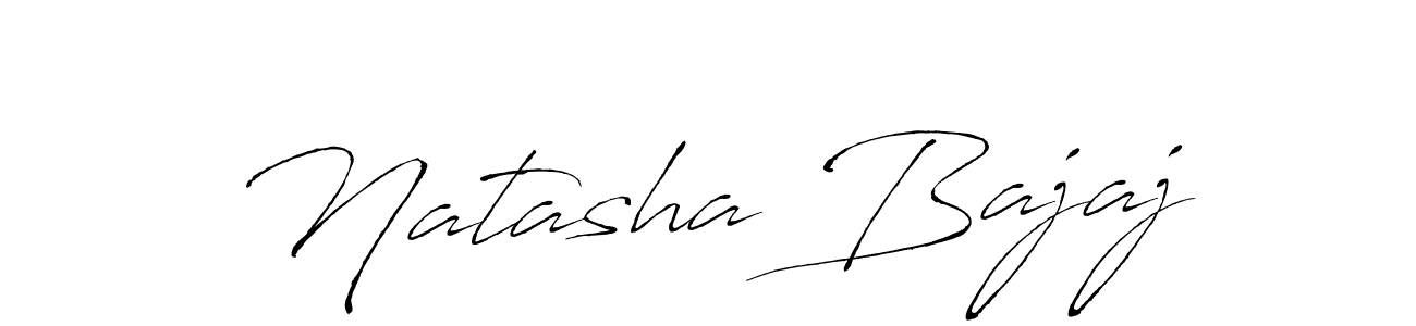 Create a beautiful signature design for name Natasha Bajaj. With this signature (Antro_Vectra) fonts, you can make a handwritten signature for free. Natasha Bajaj signature style 6 images and pictures png