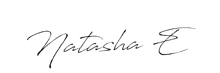 Make a beautiful signature design for name Natasha E. Use this online signature maker to create a handwritten signature for free. Natasha E signature style 6 images and pictures png
