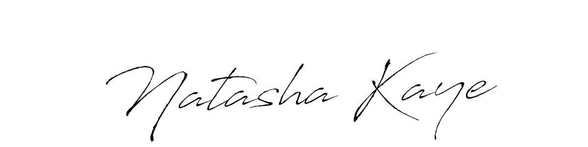Make a beautiful signature design for name Natasha Kaye. With this signature (Antro_Vectra) style, you can create a handwritten signature for free. Natasha Kaye signature style 6 images and pictures png