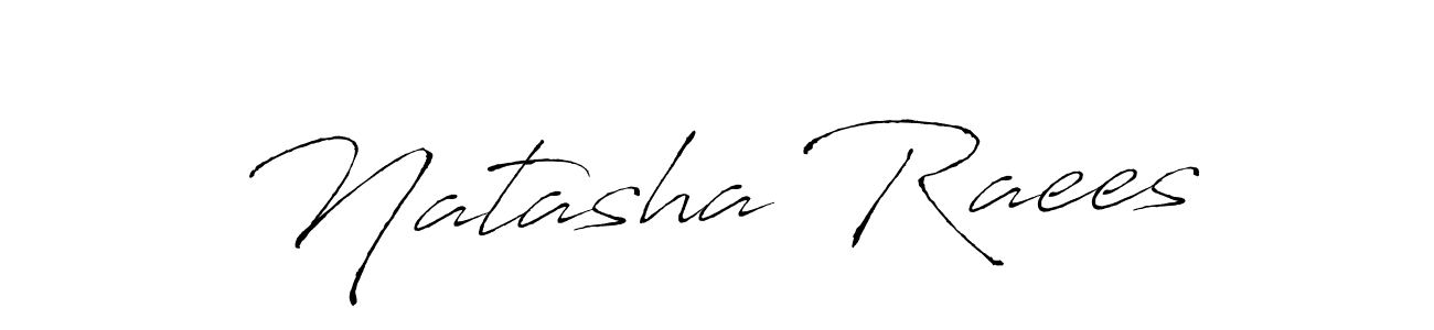 Design your own signature with our free online signature maker. With this signature software, you can create a handwritten (Antro_Vectra) signature for name Natasha Raees. Natasha Raees signature style 6 images and pictures png