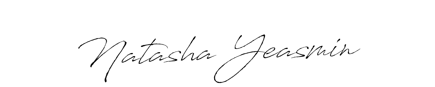 How to make Natasha Yeasmin signature? Antro_Vectra is a professional autograph style. Create handwritten signature for Natasha Yeasmin name. Natasha Yeasmin signature style 6 images and pictures png