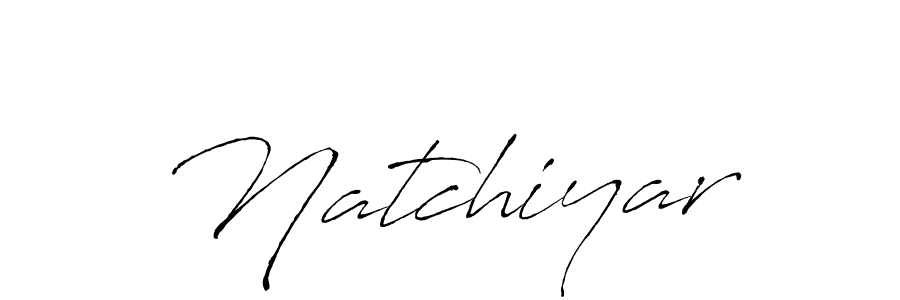 Natchiyar stylish signature style. Best Handwritten Sign (Antro_Vectra) for my name. Handwritten Signature Collection Ideas for my name Natchiyar. Natchiyar signature style 6 images and pictures png