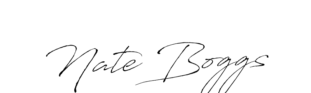 Design your own signature with our free online signature maker. With this signature software, you can create a handwritten (Antro_Vectra) signature for name Nate Boggs. Nate Boggs signature style 6 images and pictures png