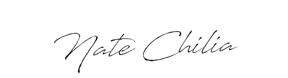 if you are searching for the best signature style for your name Nate Chilia. so please give up your signature search. here we have designed multiple signature styles  using Antro_Vectra. Nate Chilia signature style 6 images and pictures png