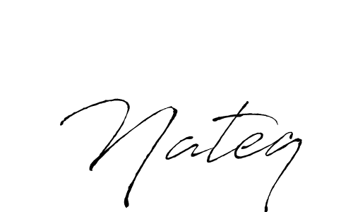 Best and Professional Signature Style for Nateq. Antro_Vectra Best Signature Style Collection. Nateq signature style 6 images and pictures png