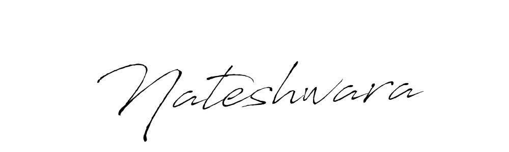 Antro_Vectra is a professional signature style that is perfect for those who want to add a touch of class to their signature. It is also a great choice for those who want to make their signature more unique. Get Nateshwara name to fancy signature for free. Nateshwara signature style 6 images and pictures png