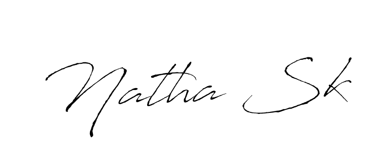 You can use this online signature creator to create a handwritten signature for the name Natha Sk. This is the best online autograph maker. Natha Sk signature style 6 images and pictures png