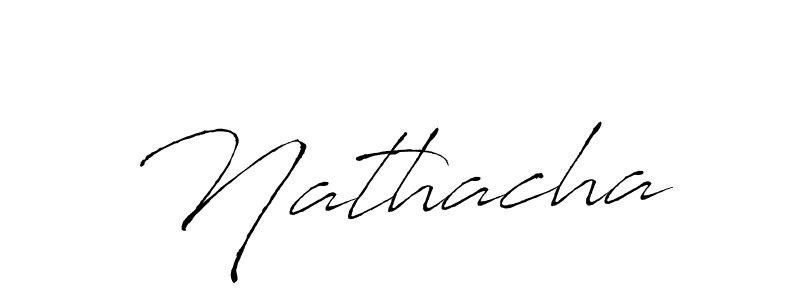 Once you've used our free online signature maker to create your best signature Antro_Vectra style, it's time to enjoy all of the benefits that Nathacha name signing documents. Nathacha signature style 6 images and pictures png