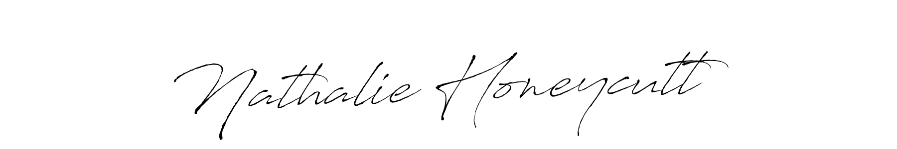 Make a beautiful signature design for name Nathalie Honeycutt. With this signature (Antro_Vectra) style, you can create a handwritten signature for free. Nathalie Honeycutt signature style 6 images and pictures png