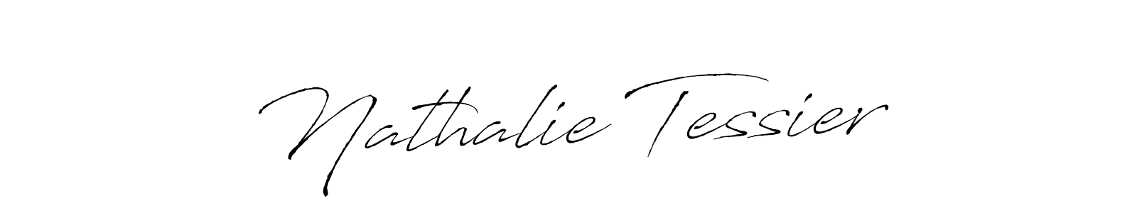 Make a beautiful signature design for name Nathalie Tessier. With this signature (Antro_Vectra) style, you can create a handwritten signature for free. Nathalie Tessier signature style 6 images and pictures png