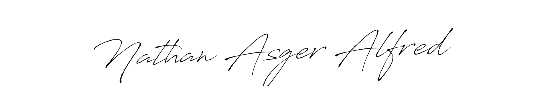 Also You can easily find your signature by using the search form. We will create Nathan Asger Alfred name handwritten signature images for you free of cost using Antro_Vectra sign style. Nathan Asger Alfred signature style 6 images and pictures png