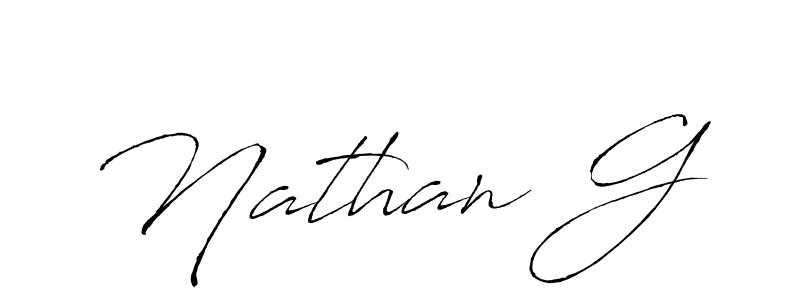 How to make Nathan G name signature. Use Antro_Vectra style for creating short signs online. This is the latest handwritten sign. Nathan G signature style 6 images and pictures png