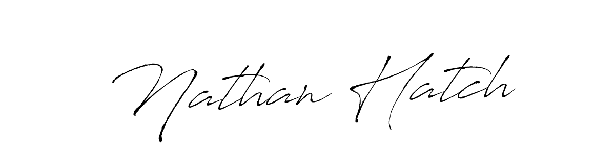 The best way (Antro_Vectra) to make a short signature is to pick only two or three words in your name. The name Nathan Hatch include a total of six letters. For converting this name. Nathan Hatch signature style 6 images and pictures png