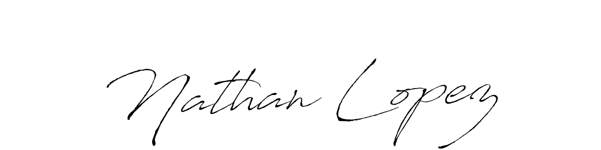 The best way (Antro_Vectra) to make a short signature is to pick only two or three words in your name. The name Nathan Lopez include a total of six letters. For converting this name. Nathan Lopez signature style 6 images and pictures png