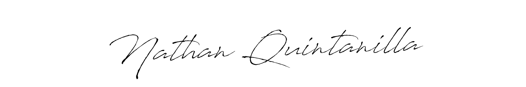 Make a beautiful signature design for name Nathan Quintanilla. With this signature (Antro_Vectra) style, you can create a handwritten signature for free. Nathan Quintanilla signature style 6 images and pictures png