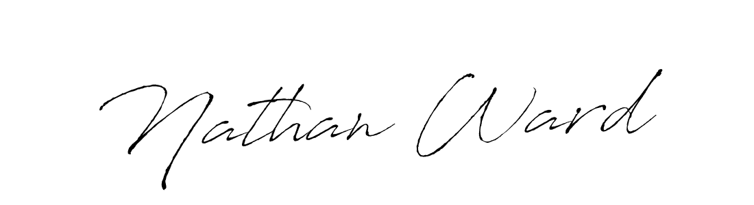 Make a beautiful signature design for name Nathan Ward. With this signature (Antro_Vectra) style, you can create a handwritten signature for free. Nathan Ward signature style 6 images and pictures png
