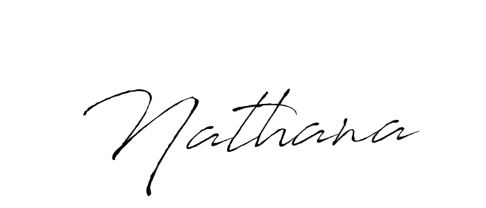 How to make Nathana signature? Antro_Vectra is a professional autograph style. Create handwritten signature for Nathana name. Nathana signature style 6 images and pictures png