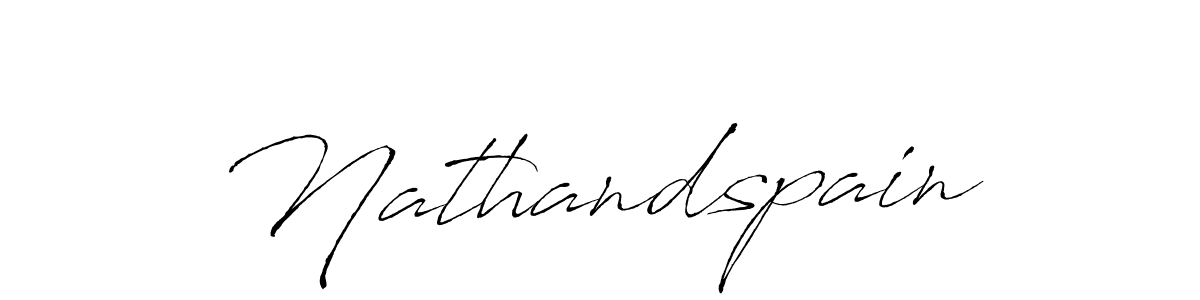 Use a signature maker to create a handwritten signature online. With this signature software, you can design (Antro_Vectra) your own signature for name Nathandspain. Nathandspain signature style 6 images and pictures png