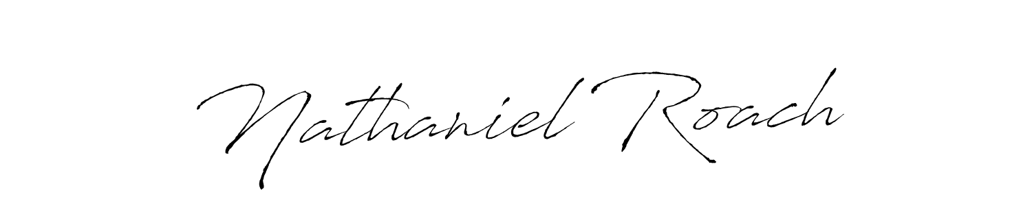 Nathaniel Roach stylish signature style. Best Handwritten Sign (Antro_Vectra) for my name. Handwritten Signature Collection Ideas for my name Nathaniel Roach. Nathaniel Roach signature style 6 images and pictures png