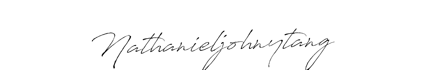 Use a signature maker to create a handwritten signature online. With this signature software, you can design (Antro_Vectra) your own signature for name Nathanieljohnytang. Nathanieljohnytang signature style 6 images and pictures png