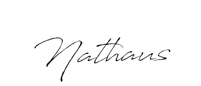 Nathaus stylish signature style. Best Handwritten Sign (Antro_Vectra) for my name. Handwritten Signature Collection Ideas for my name Nathaus. Nathaus signature style 6 images and pictures png