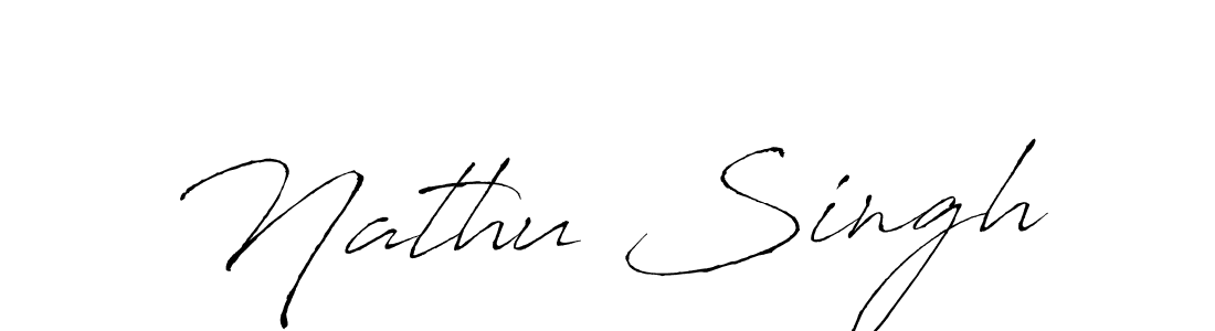 It looks lik you need a new signature style for name Nathu Singh. Design unique handwritten (Antro_Vectra) signature with our free signature maker in just a few clicks. Nathu Singh signature style 6 images and pictures png