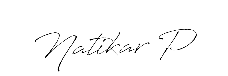 The best way (Antro_Vectra) to make a short signature is to pick only two or three words in your name. The name Natikar P include a total of six letters. For converting this name. Natikar P signature style 6 images and pictures png