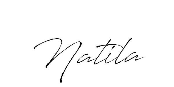 The best way (Antro_Vectra) to make a short signature is to pick only two or three words in your name. The name Natila include a total of six letters. For converting this name. Natila signature style 6 images and pictures png