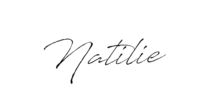 The best way (Antro_Vectra) to make a short signature is to pick only two or three words in your name. The name Natilie include a total of six letters. For converting this name. Natilie signature style 6 images and pictures png