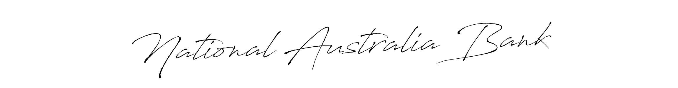 Also we have National Australia Bank name is the best signature style. Create professional handwritten signature collection using Antro_Vectra autograph style. National Australia Bank signature style 6 images and pictures png