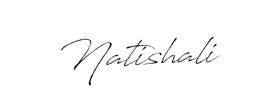 Also we have Natishali name is the best signature style. Create professional handwritten signature collection using Antro_Vectra autograph style. Natishali signature style 6 images and pictures png