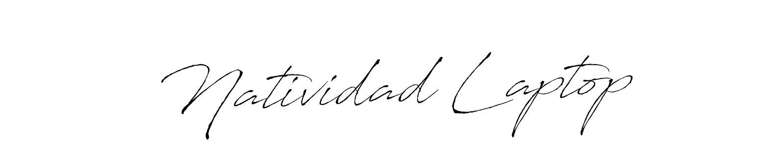 Create a beautiful signature design for name Natividad Laptop. With this signature (Antro_Vectra) fonts, you can make a handwritten signature for free. Natividad Laptop signature style 6 images and pictures png