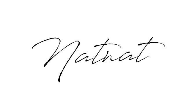 The best way (Antro_Vectra) to make a short signature is to pick only two or three words in your name. The name Natnat include a total of six letters. For converting this name. Natnat signature style 6 images and pictures png